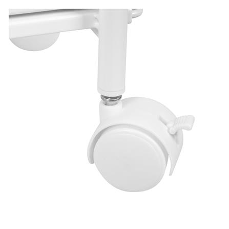 ชั้นวางของแคบ 4 ชั้น มีล้อ STACKO COMPACT 40X19.8X91 ซม. สีขาว_4