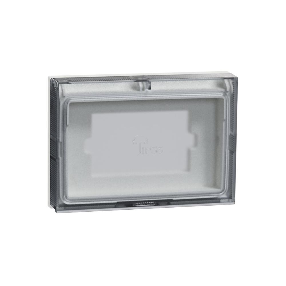 หน้ากากกันน้ำ 3 ช่อง SCHNEIDER M3T01WP WH สีขาว/ใส