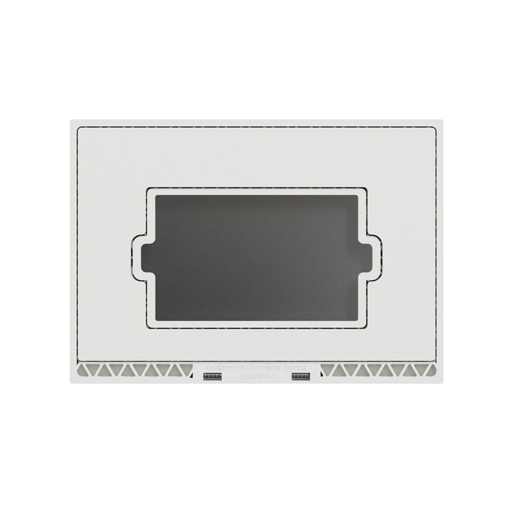 หน้ากากกันน้ำ 3 ช่อง SCHNEIDER M3T01WP WH สีขาว/ใส