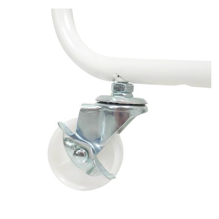 ชั้นวางของ 2 ชั้น มีล้อ STACKO BOVY 62.9X40.6X82.4 ซม. สีขาว_3