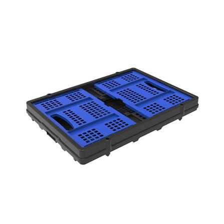 ตะกร้ารถเข็นอเนกประสงค์พับได้ MATALL PRO BA-002 สีน้ำเงิน-ดำ_3