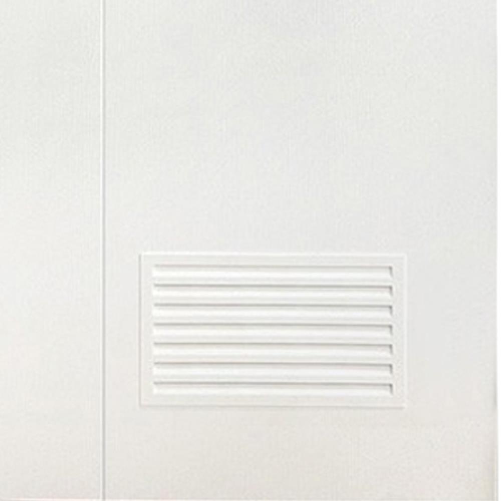 ประตูห้องน้ำ UPVC ไม่เจาะลูกบิด MT IUP-003D 80x200 ซม. สีขาวลายไม้