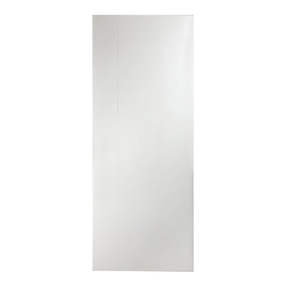 ประตูห้องน้ำ UPVC ไม่เจาะลูกบิด MT IUP-003 70x200 ซม. สีขาวลายไม้