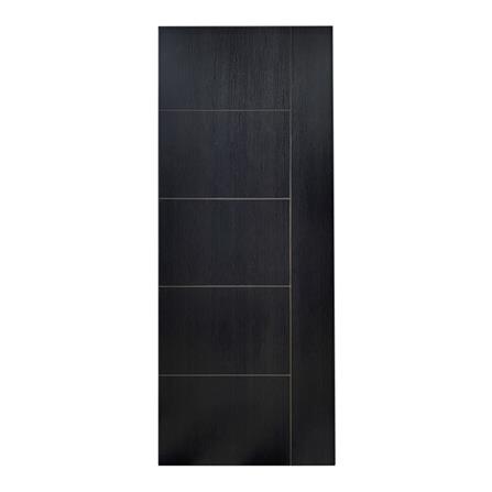 ประตูห้องน้ำ UPVC ไม่เจาะลูกบิด MT IUP-002 70x200 ซม. สี BLACK ASH_0