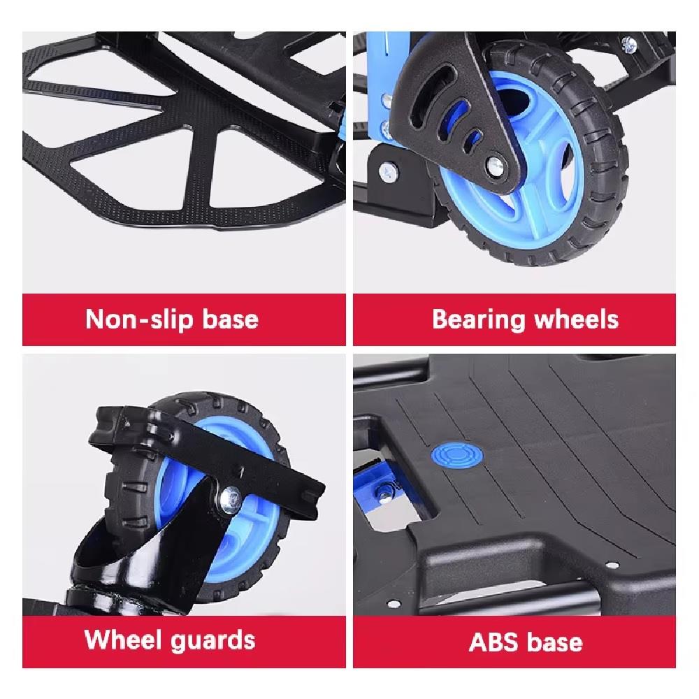 รถเข็น 2 IN 1 MATALL PRO FW-90TP สีน้ำเงิน-ดำ