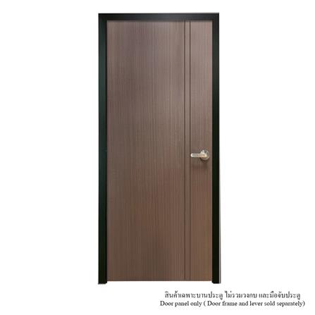 ประตูห้องน้ำ UPVC ไม่เจาะลูกบิด MT IUP-006 70x200 ซม. สี BURMA_2