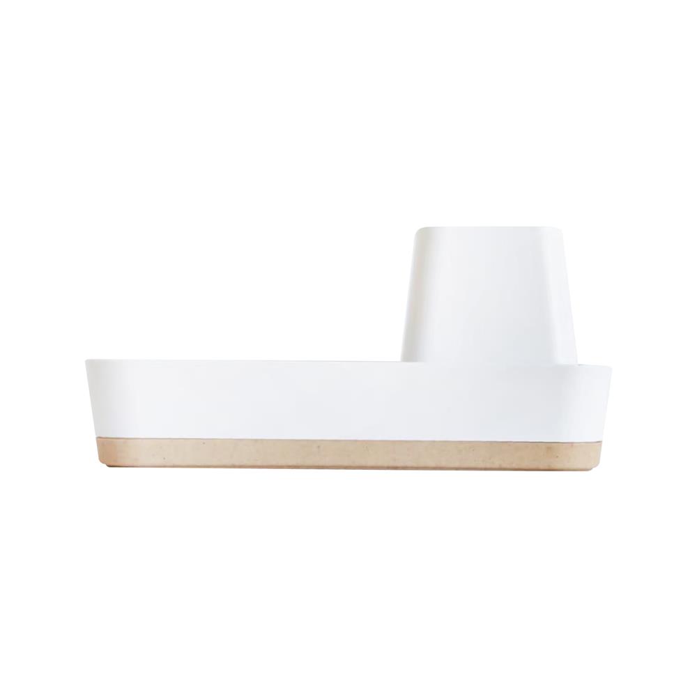 ที่ใส่อุปกรณ์ล้างจาน และอุปกรณ์ครัว MINIMAL SCULPT เรือขาว