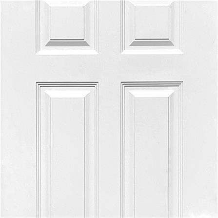 ประตูภายใน UPVC ไม่เจาะลูกบิด MT CL-002 80x200 ซม. สีขาวลายไม้_1