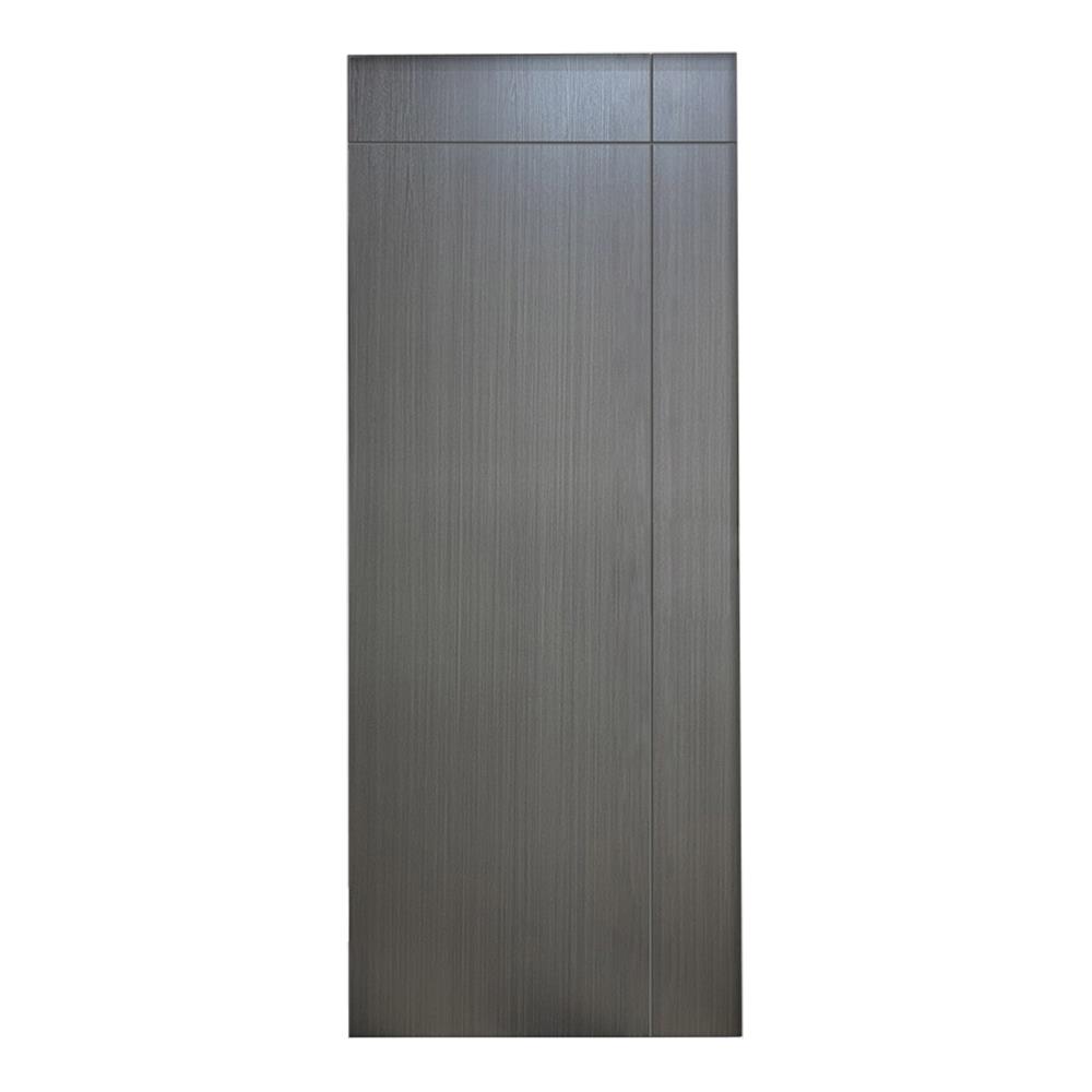 ประตูห้องน้ำ UPVC ไม่เจาะลูกบิด MT IUP-005D 70x200 ซม. สี DARK OAK