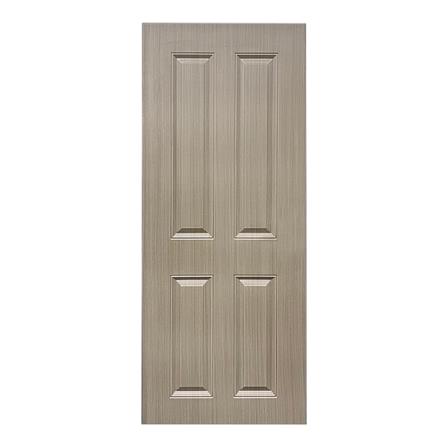 ประตูภายใน UPVC ไม่เจาะลูกบิด MT CL-001 80x200 ซม. สี BROWN OAK_0