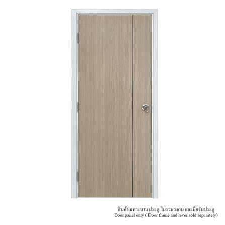 ประตูภายใน UPVC ไม่เจาะลูกบิด MT IUP-003 80x200 ซม. สีบีช_2