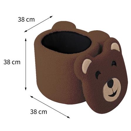 สตูล FURDINI BONNA-BEAR สีน้ำตาล_5