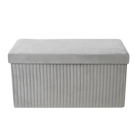 สตูล FURDINI PLEAT สีเทา_2