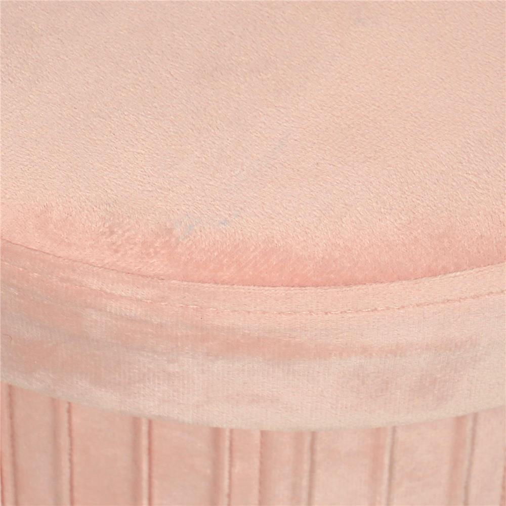 สตูล FURDINI PLEAT สีชมพู