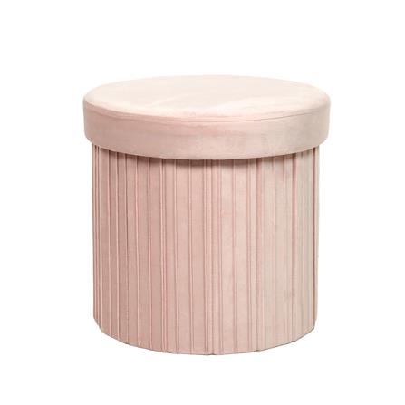 สตูล FURDINI PLEAT สีชมพู_0