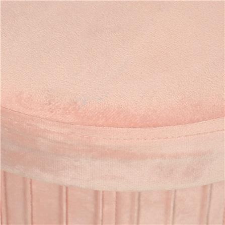 สตูล FURDINI PLEAT สีชมพู_2