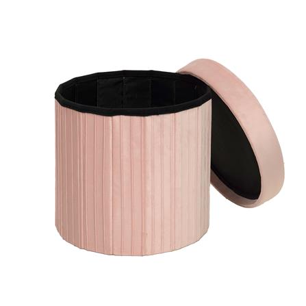 สตูล FURDINI PLEAT สีชมพู_3