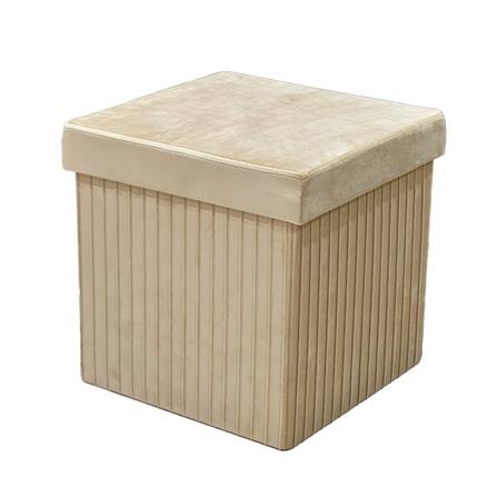 สตูล FURDINI PLEAT สีน้ำตาล_1