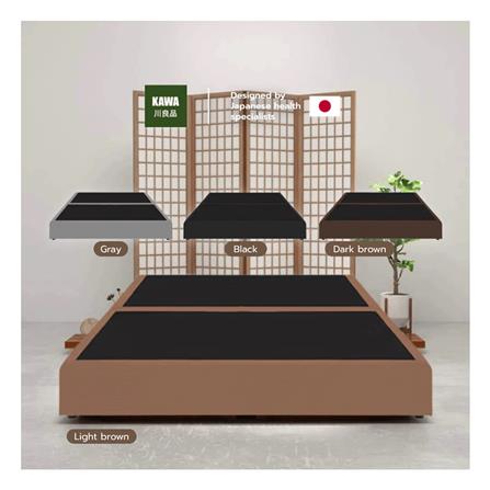 ที่นอน 5 ฟุต KAWA OITA SHI พร้อมฐานเตียง JUNKO (หมอน 3 ชิ้น)_2