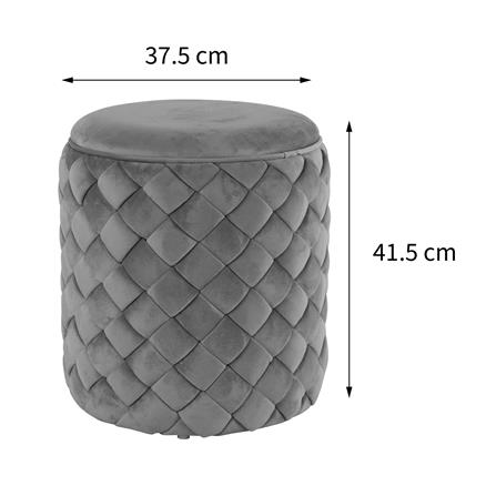 สตูล FURDINI ANTON สีเทา_6