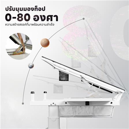 โต๊ะทำงาน DESKSPACE N DESK1 BLACK 90 ซม. สีดำ_8