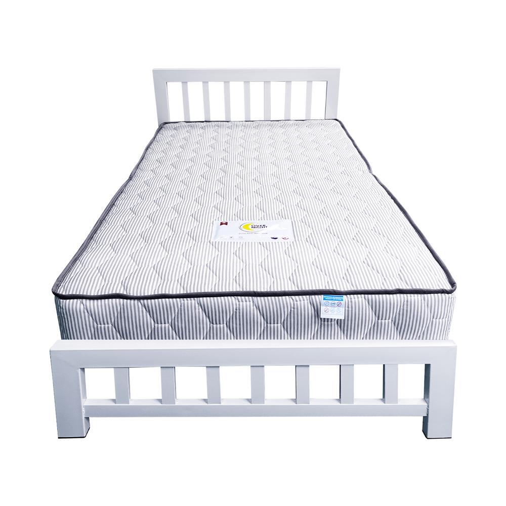 เตียงเหล็ก 3.5 ฟุต THAIBULL SST252-105W สีขาว