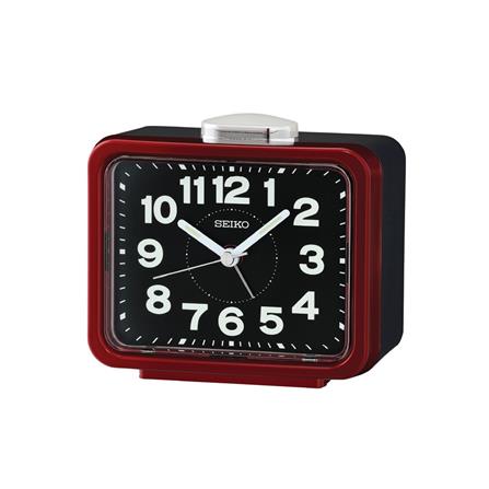 นาฬิกาปลุก SEIKO CLOCKS QHK062R 3.3X4.2 นิ้ว สีแดง_0