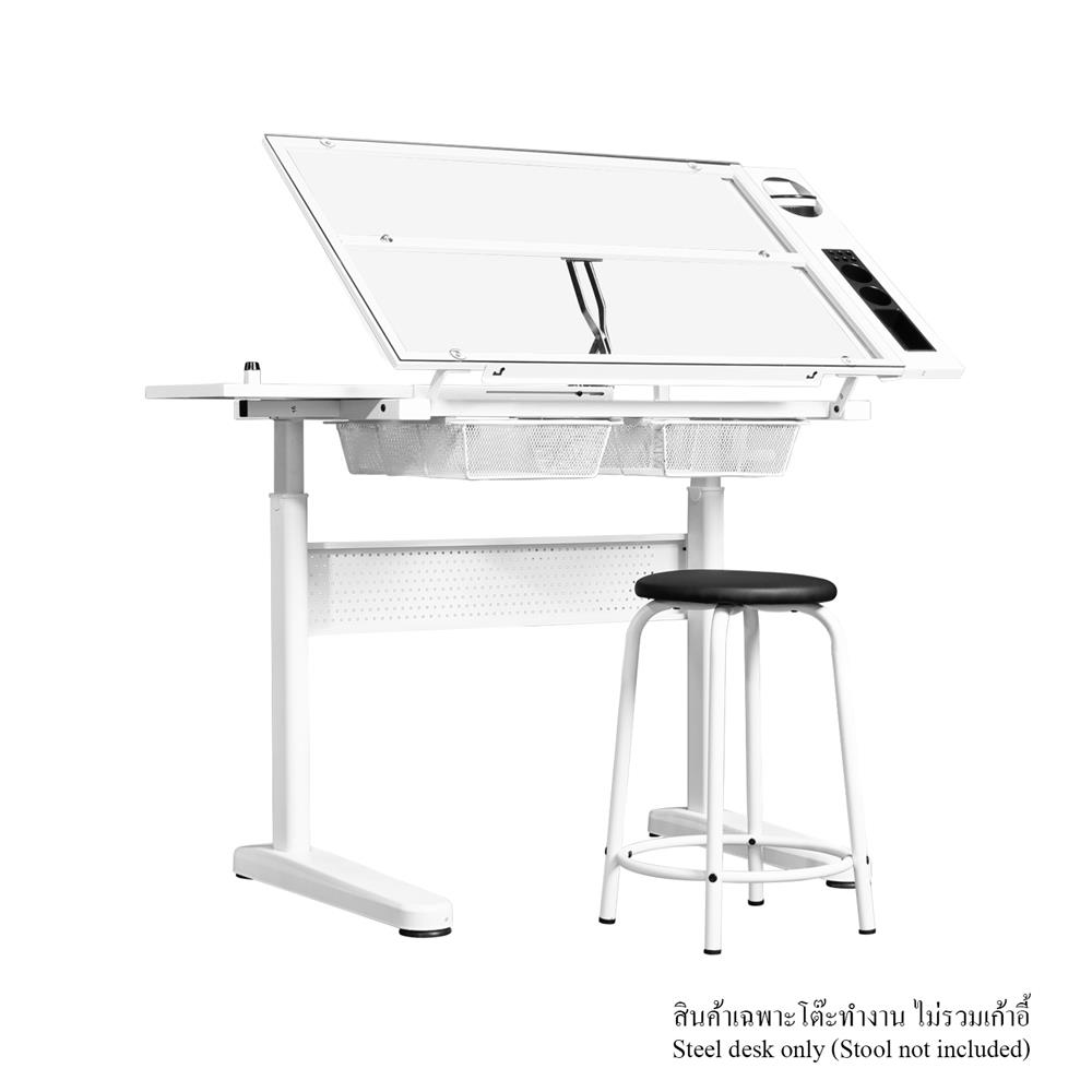 โต๊ะทำงาน DESKSPACE N DESK1 WHITE 90 ซม. สีขาว