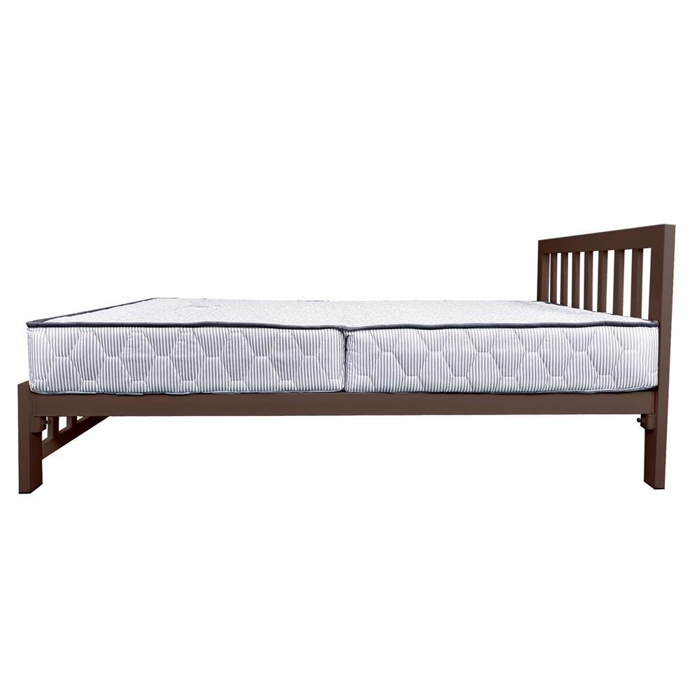 เตียงเหล็ก 3.5 ฟุต THAIBULL SST252-105R สีน้ำตาล