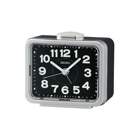 นาฬิกาปลุก SEIKO CLOCKS QHK062S 3.3X4.2 นิ้ว สีเงิน_0