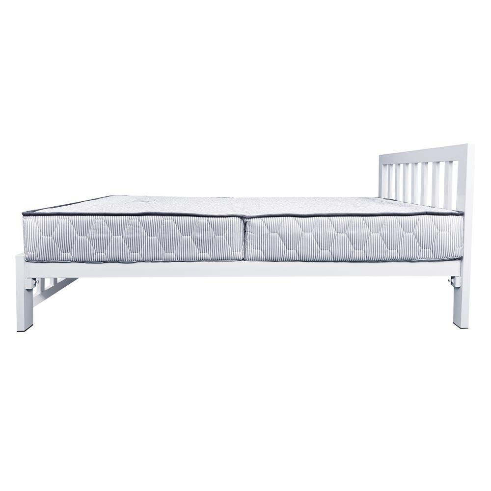 เตียงเหล็ก 3.5 ฟุต THAIBULL SST252-105R สีขาว