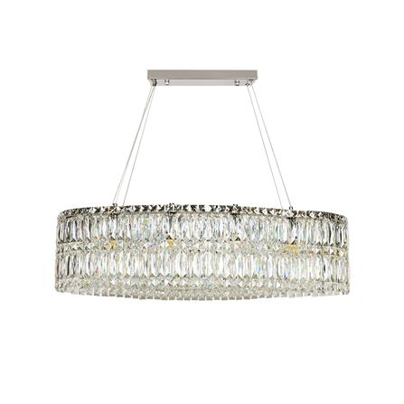 ไฟช่อ L&E 01-03122 สีใส/เงิน 1 หัว_1