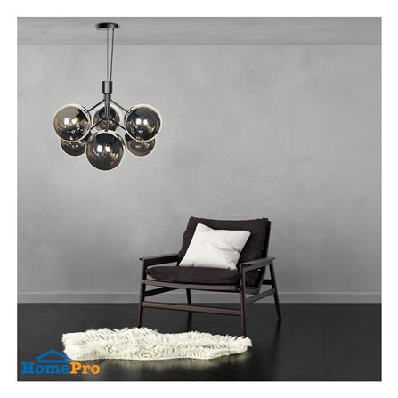 ไฟช่อ L&E 01-03123 สีดำ 6 หัว_2