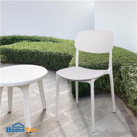 เก้าอี้พลาสติก SPRING DEAN สีขาว_4
