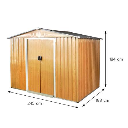 บ้านเก็บของกลางแจ้ง SPRING HUNTER 245X183 ซม._9