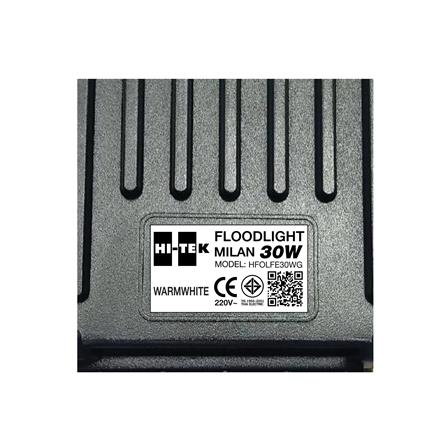 สปอตไลท์ภายนอก LED HI-TEK MILAN 30 วัตต์ WARM WHITE_6