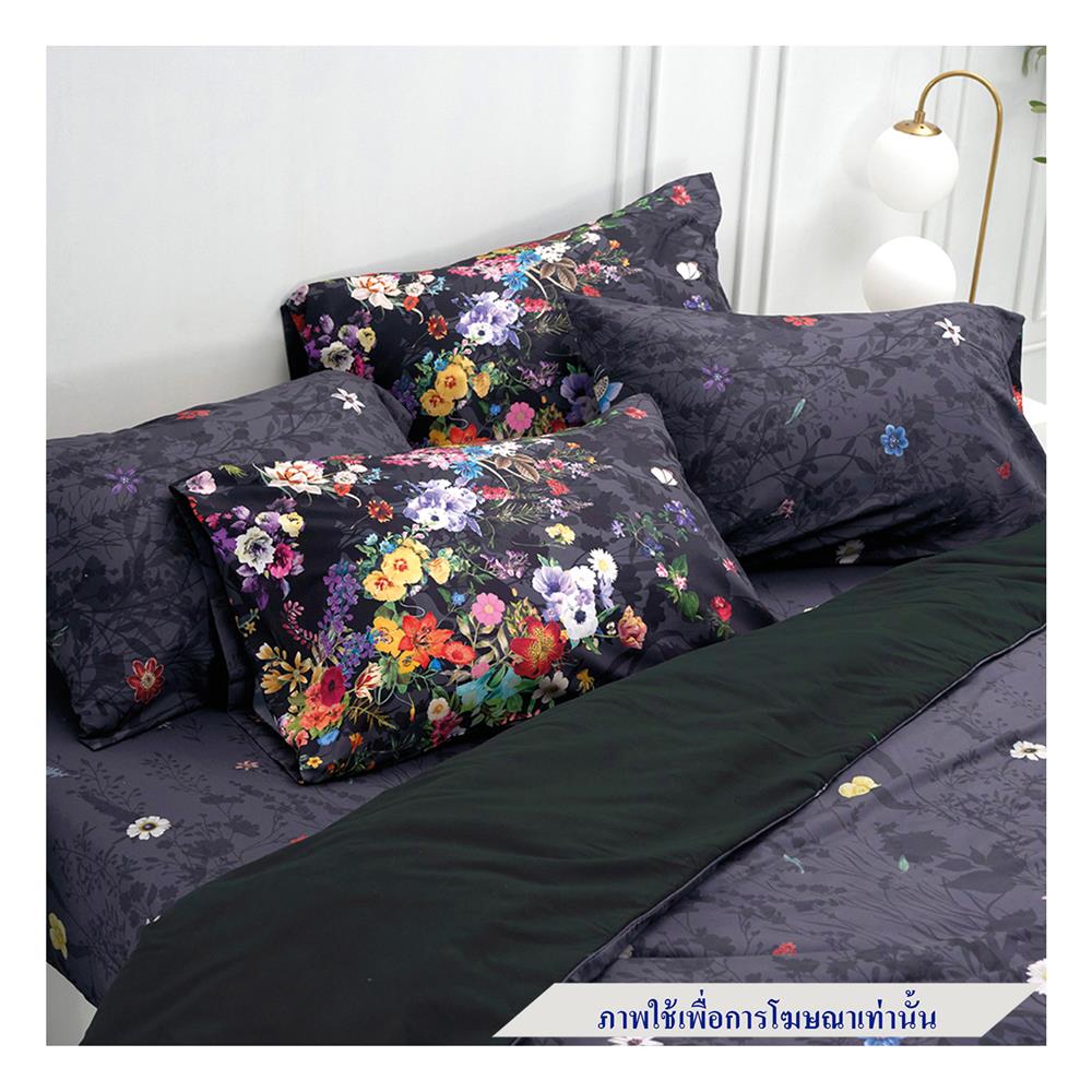 ชุดผ้าปูที่นอน 6 ฟุต 6 ชิ้น TULIP DELIGHT 60204-DL119