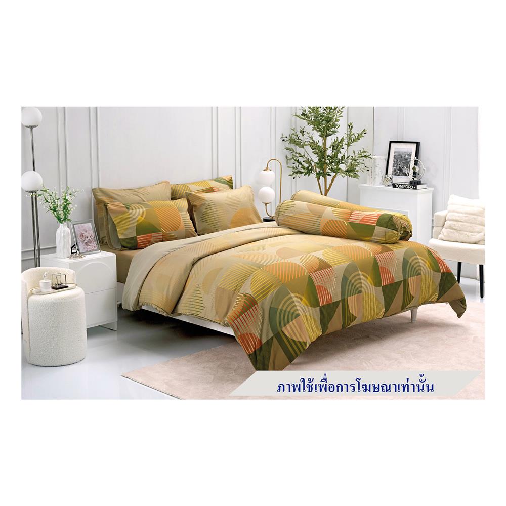 ชุดผ้าปูที่นอน 6 ฟุต 6 ชิ้น TULIP DELIGHT 60204-DL120