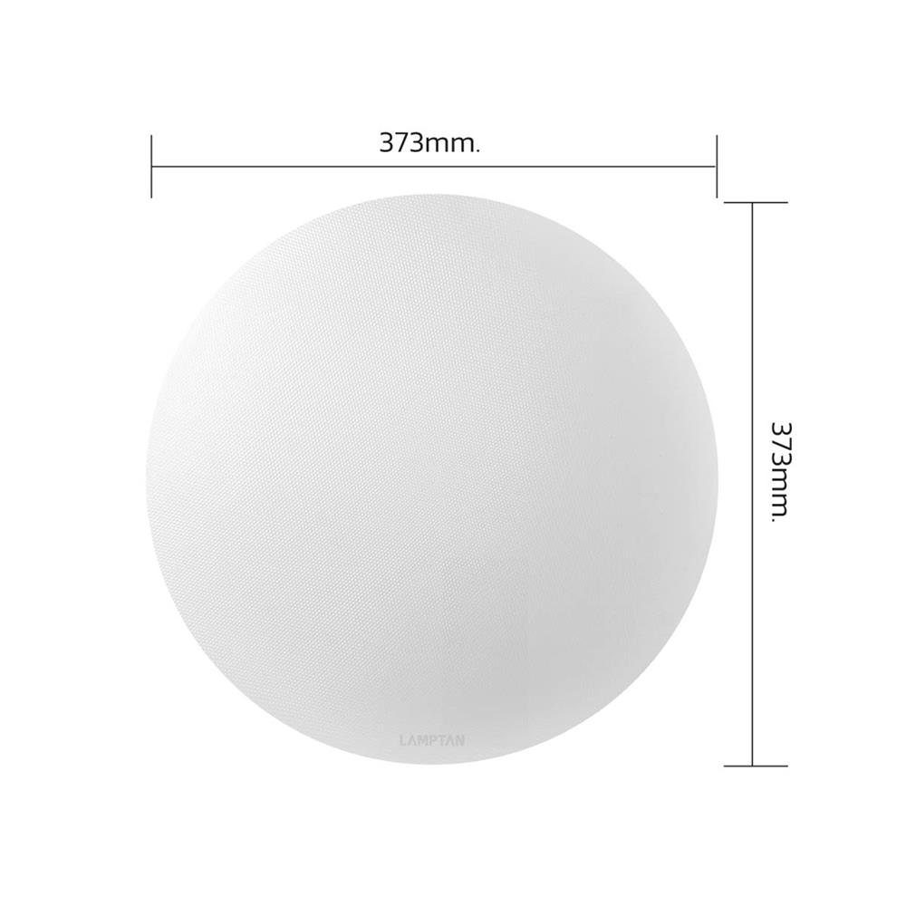 ไฟเพดาน LED LAMPTAN MILD 14.6 นิ้ว 24 วัตต์ DAYLIGHT/COOL WHITE/WARM WHITE สีขาว