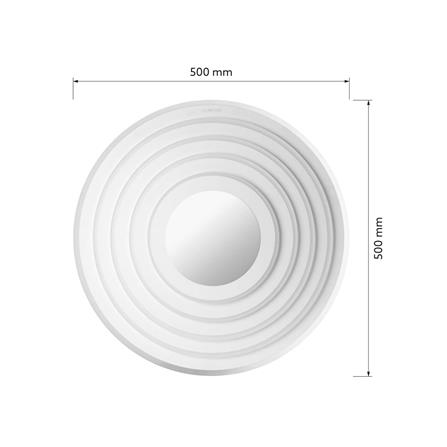 ไฟเพดาน LED LAMPTAN LAYER 19.6 นิ้ว 36 วัตต์ DAYLIGHT/COOL WHITE/WARM WHITE สีขาว_7