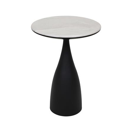 โต๊ะกลาง BENETTA ATHENS 40.5 ซม. สีขาว/ดำ