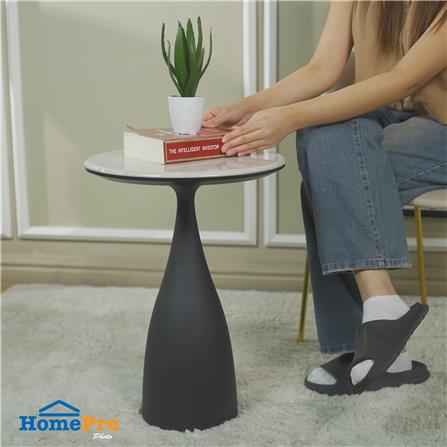 โต๊ะกลาง BENETTA ATHENS 40.5 ซม. สีขาว/ดำ_6