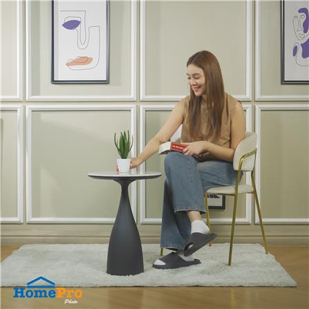 โต๊ะกลาง BENETTA ATHENS 40.5 ซม. สีขาว/ดำ_7