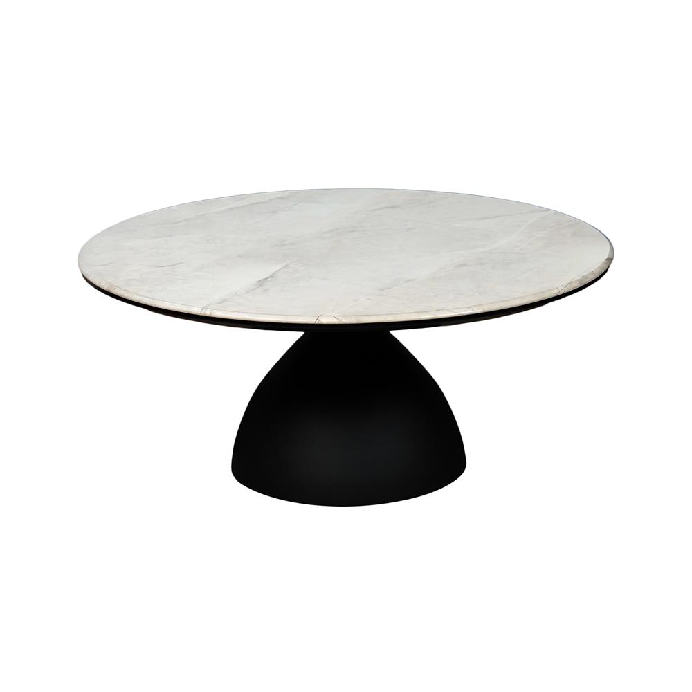 โต๊ะกลาง BENETTA ATHENS 80.5 สีขาว/ดำ