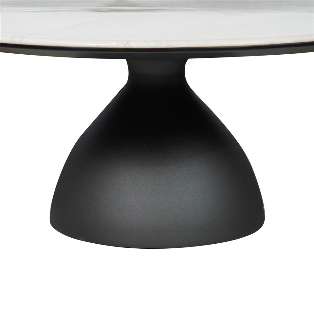 โต๊ะกลาง BENETTA ATHENS 80.5 สีขาว/ดำ