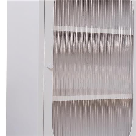 ตู้เตี้ย 1 บานเปิด FURDINI CURLA 50 ซม. สีครีม_2