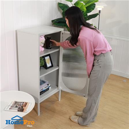 ตู้เตี้ย 1 บานเปิด FURDINI CURLA 50 ซม. สีครีม_5