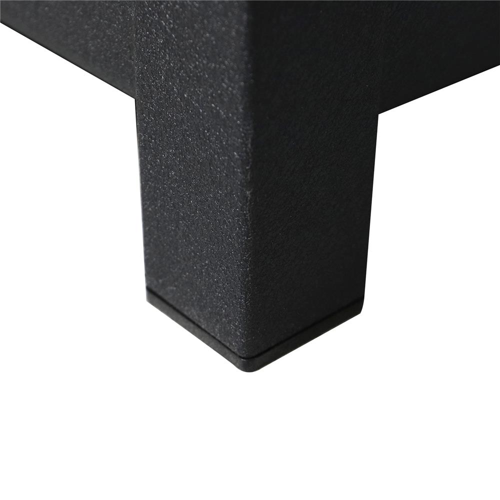 ชั้นวางของโล่ง 3 ชั้น FURDINI ZAC-3 80 ซม. สีดำ