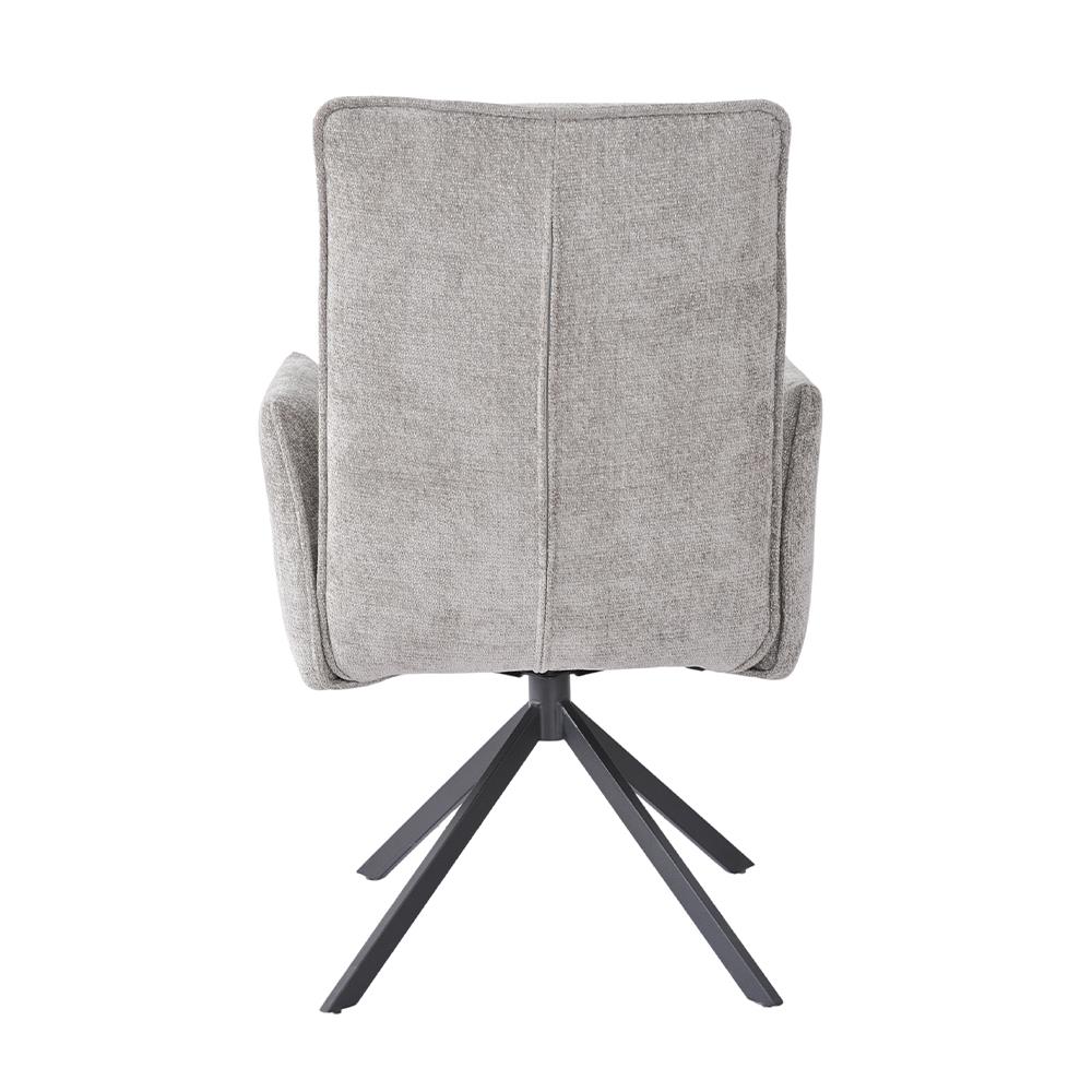 เก้าอี้ห้องอาหารหมุนได้ BENETTA EXTEND สีเทา