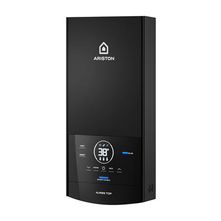 เครื่องทำน้ำอุ่น ARISTON AURES TOP 3500 วัตต์ สีดำ_1